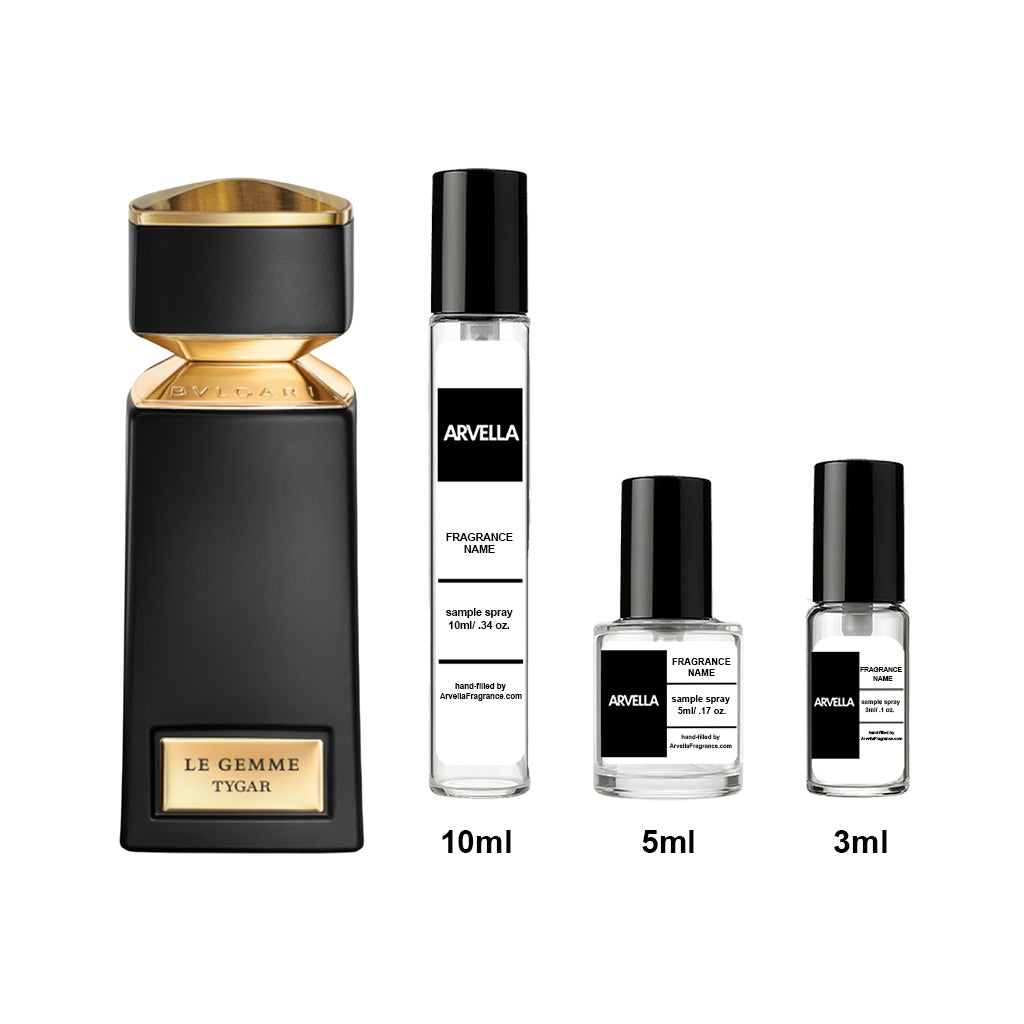 Bvlgari Tygar Sample 10ml Spray - Arvella Fragrance